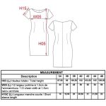 Fitted dress Kariban K500 black