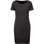 Šaty s vypasovaným střihem Kariban K500 anthracite heather