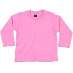 Tričko dětské s dl. rukávem Babybugz BZ11 bubble gum pink