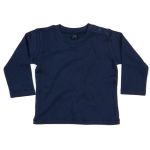 Tričko dětské s dl. rukávem Babybugz BZ11 nautical navy