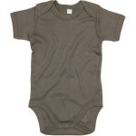 Dětské body z bio bavlny Babybugz BZ10 camouflage green