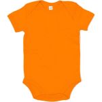 Dětské body z bio bavlny Babybugz BZ10 orange