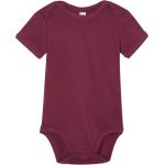 Dětské body z bio bavlny Babybugz BZ10 burgundy