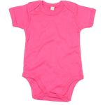 Dětské body z bio bavlny Babybugz BZ10 fuchsia