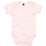 Dětské body z bio bavlny Babybugz BZ10 powder pink