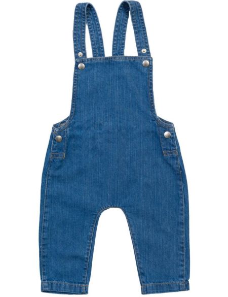 Dětské kalhoty s laclem Babybugz BZ56 denim
