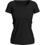 Tričko dámské s elastenem Stedman Stretch-T black opal