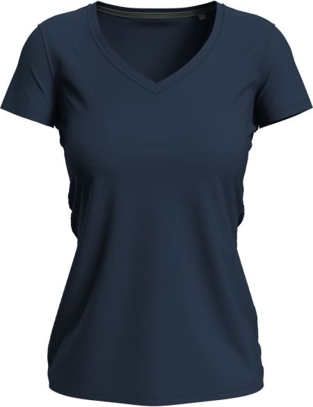 Tričko dámské s elastenem a výstřihem do V Stedman Stretch-T V-neck Women white