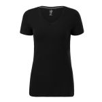 Tričko dámské s hlubším výstřihem Malfini Action V-Neck 701 černá