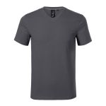 Tričko pánské Malfini Action V-Neck 700 light anthracite