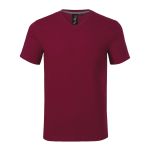 Tričko pánské Malfini Action V-Neck 700 garnet