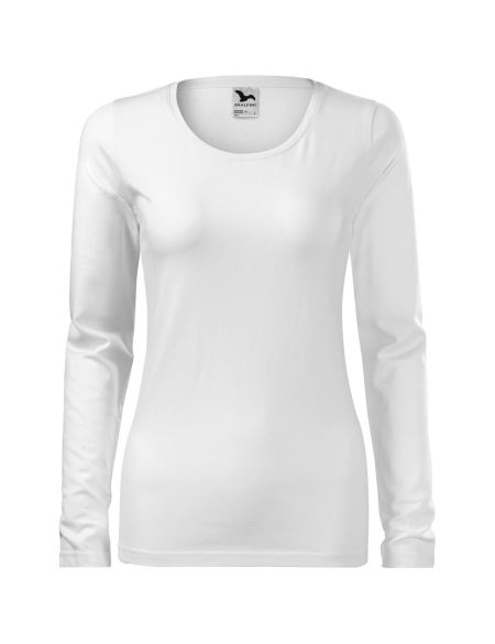 Women's long-sleeved T-shirt Malfini Slim 139 white