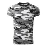 Tričko unisex Malfini Camouflage 144 camouflage grey