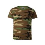 Tričko dětské Malfini Camouflage 149 camouflage brown