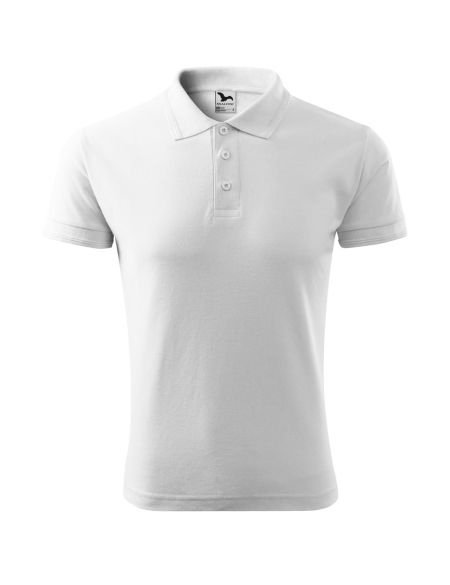 Men's polo shirt Malfini Pique Polo 203 white