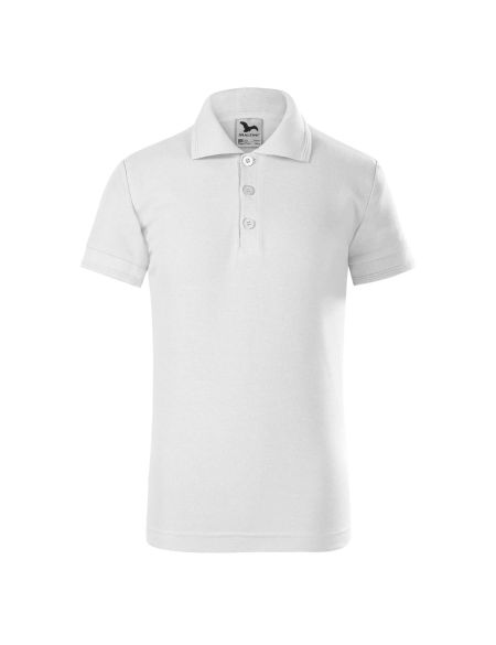 Children's piqué polo shirt Malfini Pique Polo 222 white
