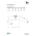 Polokošile pánská dl. rukáv Malfini Single J. LS 211 bílá