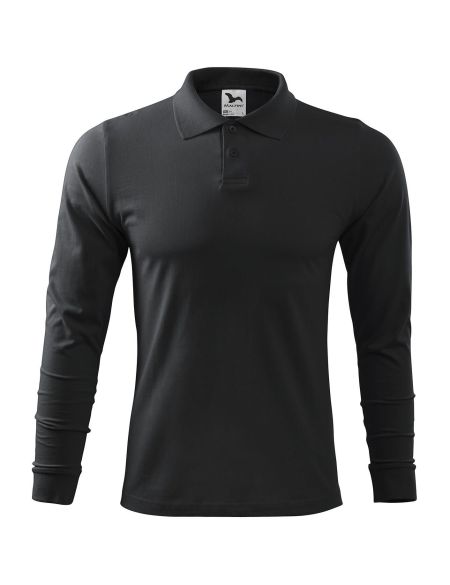 Polokošile pánská dl. rukáv single jersey
