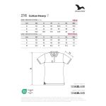 Polokošile dámská Malfini Cotton Heavy 216 bílá