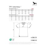 Polokošile dámská Malfini Cotton Heavy 216 černá