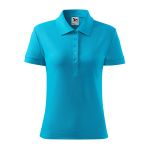 Polokošile dámská Malfini Cotton Heavy 216 tyrkysová