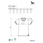Polokošile dámská Malfini Prime (GOTS) 235 khaki
