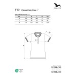 Polokošile dámská Malfini Pique Polo Free F10 černá