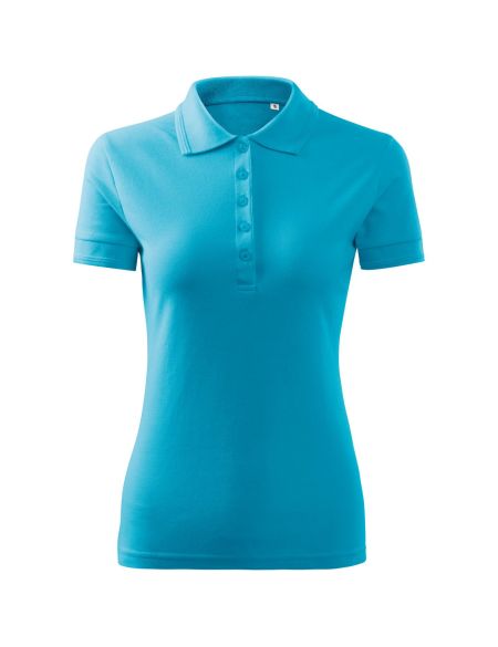 Women's polo shirt Malfini Pique Polo Free F10 white