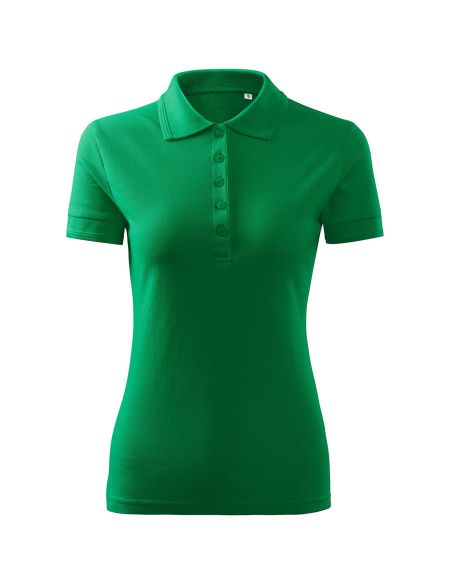 Women's polo shirt Malfini Pique Polo Free F10 white