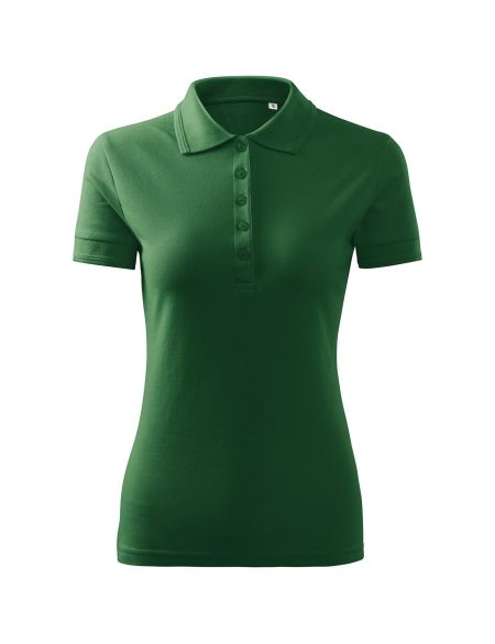 Women's polo shirt Malfini Pique Polo Free F10 white
