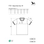 Polokošile dětská Malfini Pique Polo Free F22 tmavě šedý melír