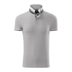 Polokošile pánská Malfini Collar UP 256 silver gray