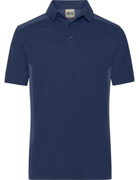 Men's work piqué polo shirt Strong Daiber JN1826 navy