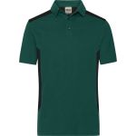 Polokošile pánská pracovní piqué Strong Daiber JN1826 dark green/black