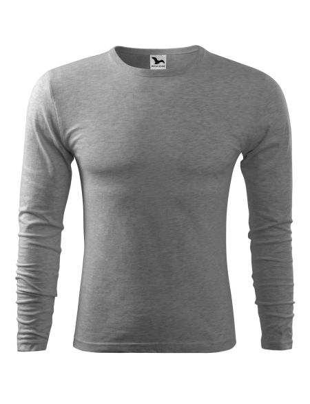 Herren Langarm T-Shirt Malfini FIT-T LS 144 weiß