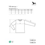 Tričko pánské dl. rukáv Malfini FIT-T LS 144 army