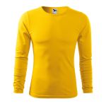 Herren Langarm T-Shirt Malfini FIT-T LS 144 weiß