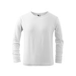 Kinder Langarm T-Shirt Malfini Fit-T LS 121 weiß