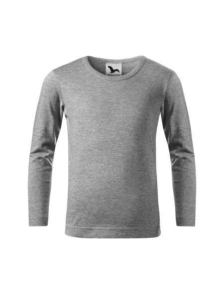 Children's long-sleeved T-shirt Malfini Fit-T LS 121 white