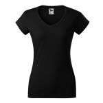 Damen T-Shirt Malfini Fit V-Ausschnitt 162 weiß