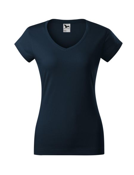 Women's T-shirt Malfini Fit V-Neck 162 white