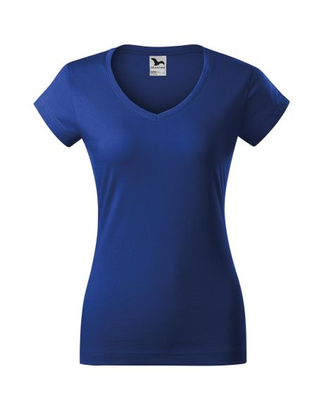 Women's T-shirt Malfini Fit V-Neck 162 white