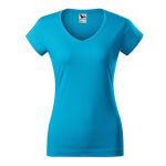 Women's T-shirt Malfini Fit V-Neck 162 white