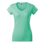 Women's T-shirt Malfini Fit V-Neck 162 white