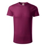 Tričko pánské Malfini Origin GOTS 171 fuchsia