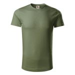 Tričko pánské Malfini Origin GOTS 171 khaki