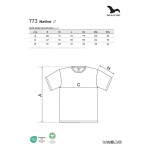 Men's T-shirt Malfini Native GOTS 173 white