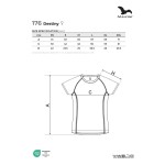 Schnelltrocknendes Damen-T-Shirt Malfini Destiny 176 weiß