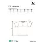 Men's quick-drying T-shirt Malfini Chance GRS 810 white