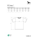 Tričko unisex oversize Malfini Stage 812 tmavě šedý melír